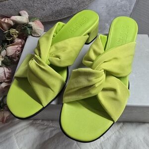 CAMPER Katie Heeled Slide Sandals, Sz 7.5 New in box